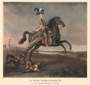Die Königin Marie-Antoinette, 1783