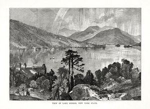 Lake George, Bundesstaat New York, USA, 1877 von Unbekannt