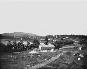 Lake Placid, Adirondacks, New York State, USA, ca. 1900