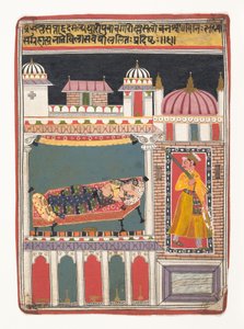 Lalit Ragini: Folio aus einer Ragamala-Serie Garland of Musical Modes