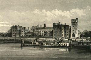 Lambeth Palace, um 1876 von Unbekannt