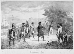 Landung in Frejus, März 1815