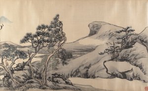 Landschaft, frühes 20. Jahrhundert von Unbekannt