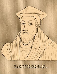 Latimer, ca. 1487-1555, 1830 von Unbekannt