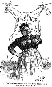 Streik der Wäscherinnen, 1891