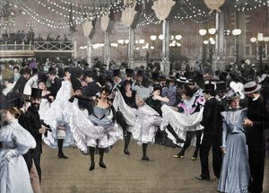Le Bal Du Moulin-Rouge, 1900 von Unbekannt