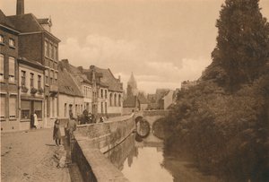Le Quai des Ménétriers, ca. 1928 von Unbekannt