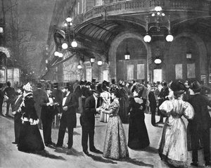 Le Théâtre du Vaudeville - Während der Pause