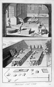 Ledergerbung, 1751-1777