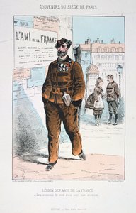 Legion der Freunde Frankreichs, Belagerung von Paris von Unbekannt