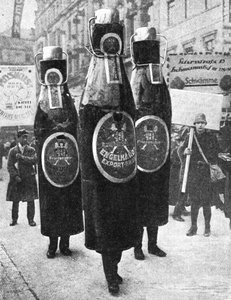 Leipzigs große Werbeparade, Leipzig, Deutschland, 1922