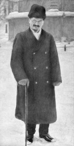 Leo Trotzki in Brest-Litowsk, 7. Januar 1918, 1929