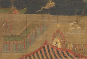 Leben des Buddha: Verlassen des Palastlebens, frühes 15. Jahrhundert