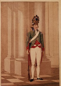 Leibwächtergrenadier zur Zeit von Kaiserin Katharina II von Unbekannt