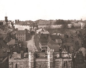 Schloss Lincoln, Lincolnshire, 1894 von Unbekannt