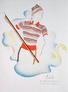 Lisle von Allen Solly, Modewerbung, 1937