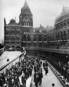 Liverpool Street Station um neun Uhr morgens, London, 1926-1927