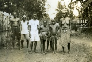 Einheimische, Sierra Leone