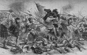 Lochiels Angriff bei Killycrankie, 27. Juli 1689, ca. 1880