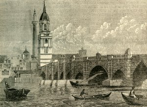 London Bridge, um 1872 von Unbekannt