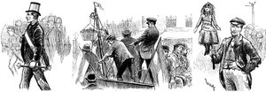 Londoner Dockarbeiterstreik, September 1889 von Unbekannt