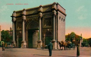 London, Marble Arch, um 1906