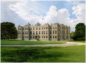 Longleat, Heim des Marquess of Bath, Wiltshire, um 1880