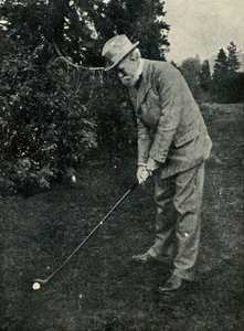 Lord Avebury hat kürzlich mit dem Golfen begonnen