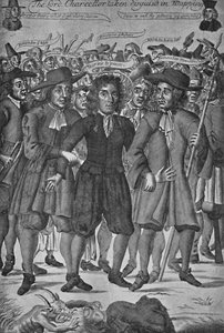 Lordkanzler Jeffreys in Wapping gefangen, 1688, 1903 von Unbekannt