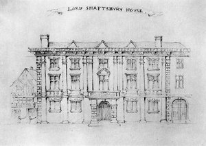 Lord Shaftbury House, Aldersgate Street, 1908