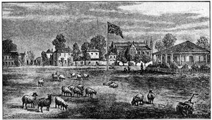 Lords Cricket Ground, London, 1836 1912 von Unbekannt