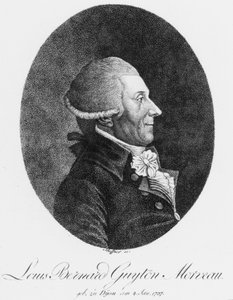 Louis Bernard Guyton Morveau, französischer Chemiker und Anwalt, ca. 1800 von Unbekannt