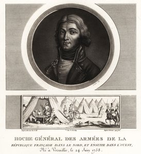 Louis Lazare Hoche, Revolutionsgeneral der Armeen der Französischen Republik, 1797 in Wetzlar gestorben