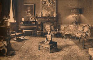 Louis XIV Zimmer in der kubanischen Botschaft in Brüssel, Belgien