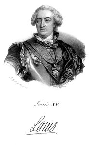 Ludwig XV. 1710-1774, König von Frankreich ab 1715, um 1820