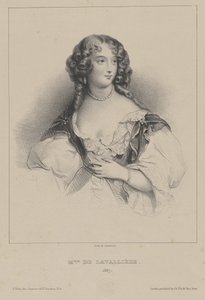 Louise de La Baume Le Blanc, Herzogin von La Vallière, ca. 1820