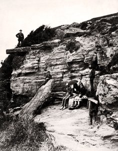Lovers Seat, Fairlight, Hastings, Sussex, um 1900
