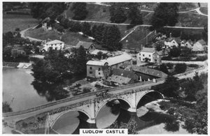 Ludlow Castle, 1936 von Unbekannt