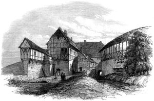 Luthers Haus auf der Wartburg, Eisenach, Deutschland, 1862 von Unbekannt