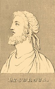 Lycurgus, ca. 820 v. Chr., 1830 von Unbekannt