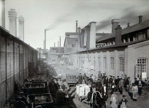 Lysva Eisenhütte, Russland, 1900er Jahre