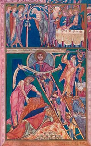 MS. Illumination zeigt die Vision von Jakob, 12. Jahrhundert, 1902