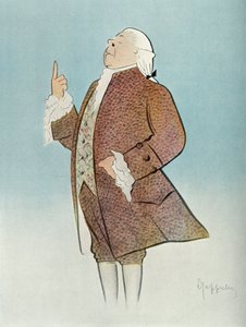 M. Coquelin Aine - Rolle des Saint-Phar. La Montansier, 1904 von Unbekannt