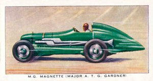M. G. Magnette Major A. T. G. Gardner, 1938