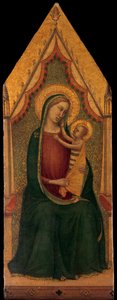 Madonna und Kind auf dem Thron, ca. 1335-39 von Unbekannt