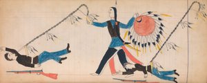 Maffet Ledger: Zeichnung, ca. 1874-81 von Unbekannt