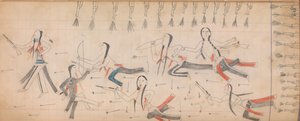 Maffet Ledger: Zeichnung, ca. 1874-81