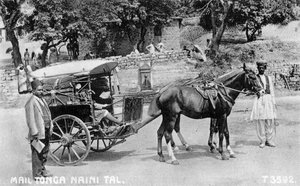 Posttonga, Nainital, Indien, 1917