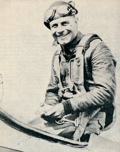 Major James H. Doolittle, amerikanischer Flieger, ca. 1936-1937 von Unbekannt