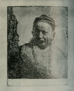 Mann mit enger Mütze: Büste des Vaters des Künstlers, 1630